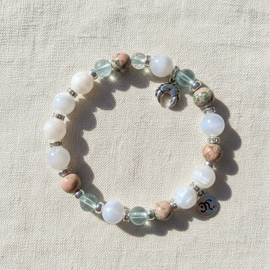Crystal Bracelet for Cancer: Gemstones That Honor the Cancer Spirit