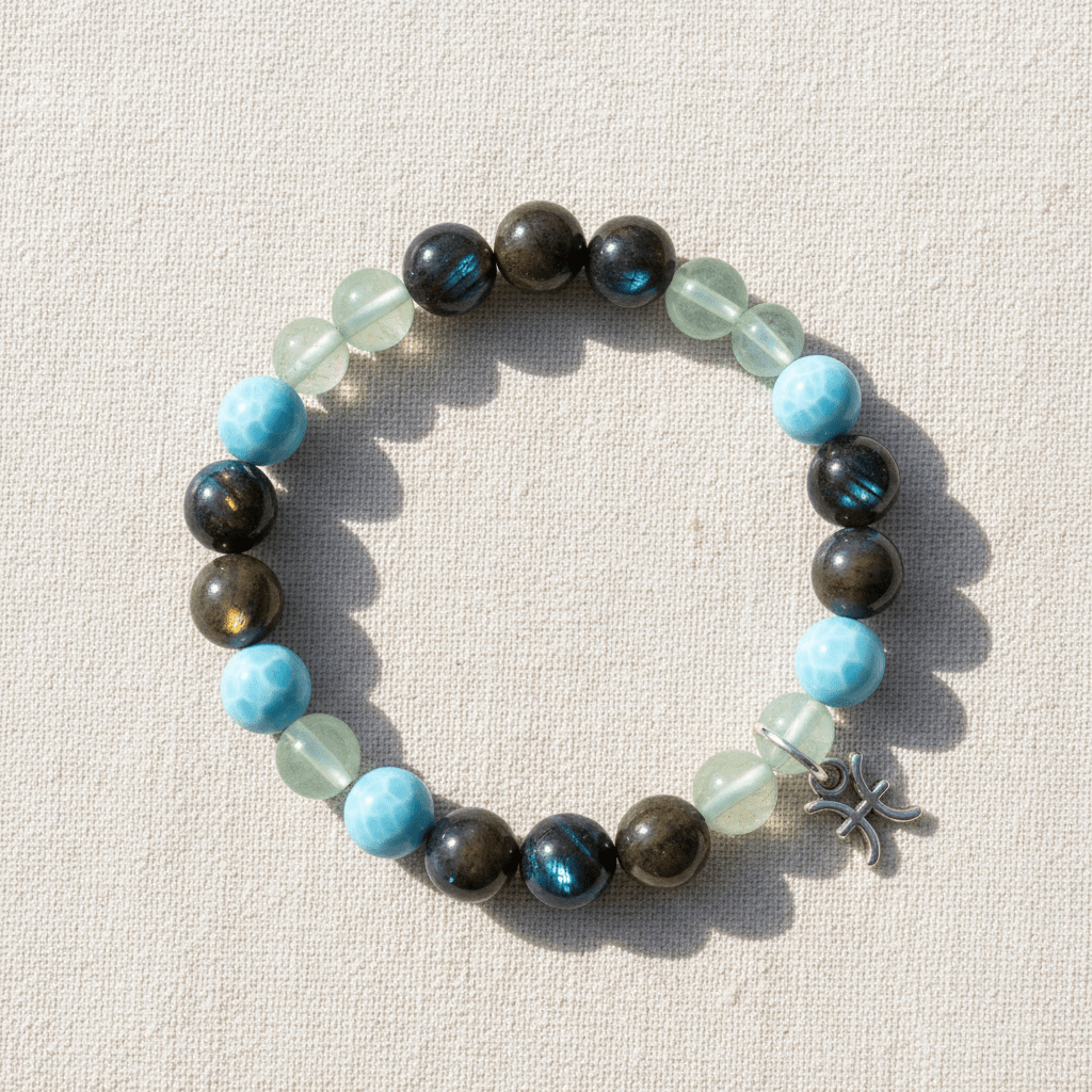 Crystal Bracelet for Pisces: Gemstones That Honor the Pisces Spirit - Ocean Rielle Studio