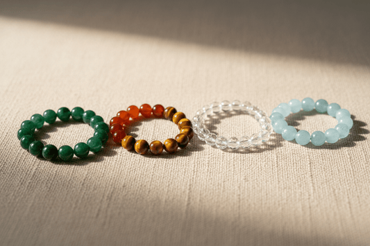 The Five Elements & Crystal Pairing Guide: Find the Bracelet That's Made for You - Ocean Rielle Studio